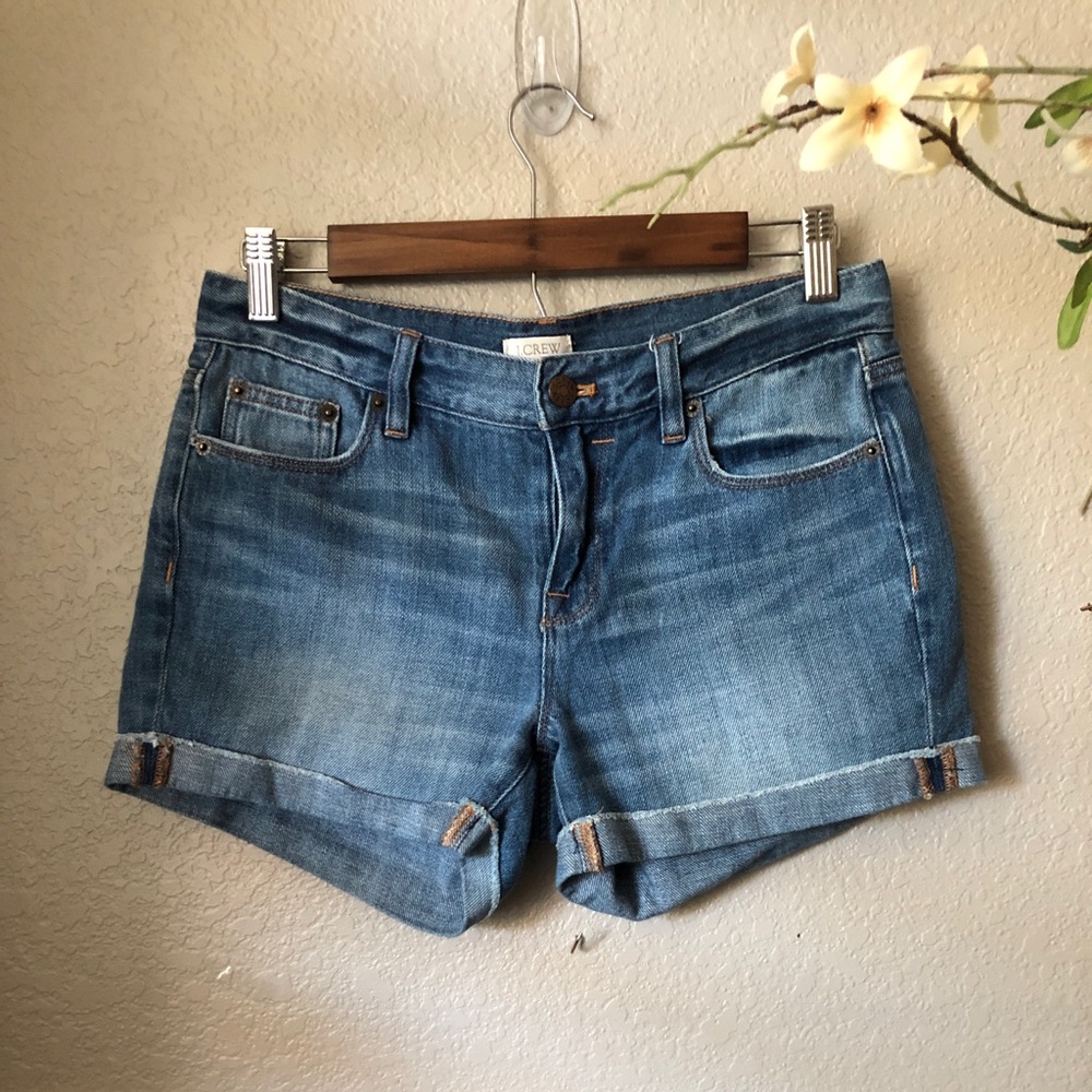 J Crew Factory cut off jean short